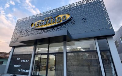 Fachada Lojas Leonardo